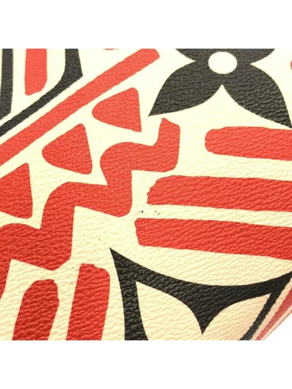 ★SOLD★ Louis Vuitton LV Crafty on the Go GM Bag Creme Rouge - Picture 3 of 8